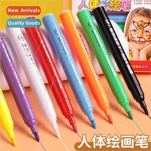 stage face paint Body pen pens drawing Hallow painting