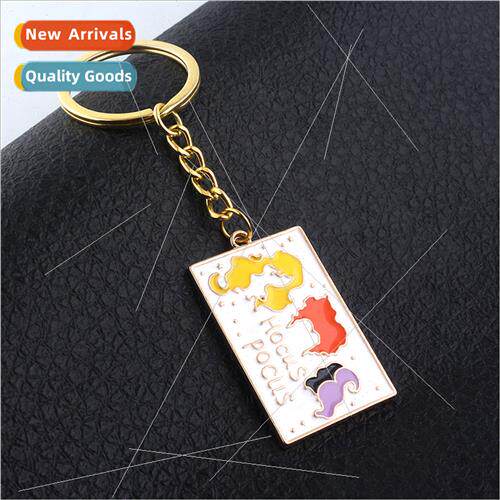 Halloween jewelry Wches are crazy keychain Three sters penda