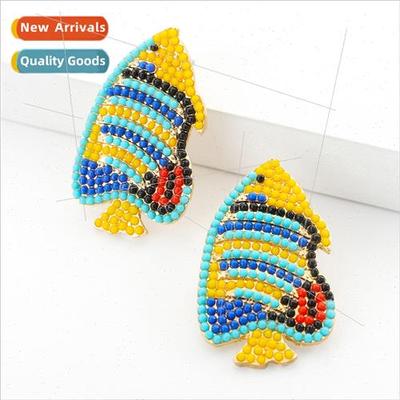 Clown Fish Earrings Marine Tropical Animal Small Fish Earrin