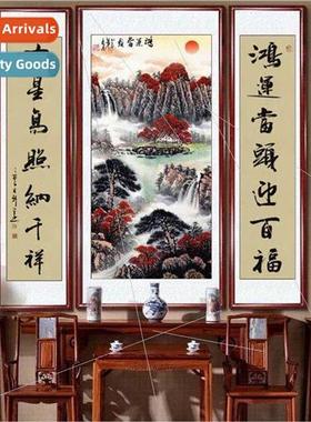 New Printed Cross Stch Hongwan Dangtou Zhongtang Cross Stch