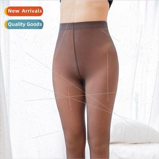 pants female thin Autumn fake bottoming velvet transluce 80g