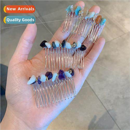 Super Fairy beaded hair clips Mori female broken hair organi