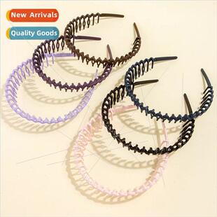 Korea hair card headdress matte wash face hair band wave com
