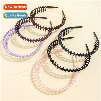 Korea hair card headdress matte wash face hair band wave com