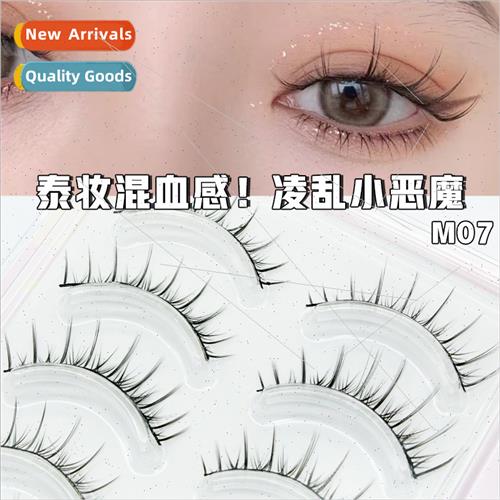 M07 false eyelashes natural imp fairy hair eyelashes manga e