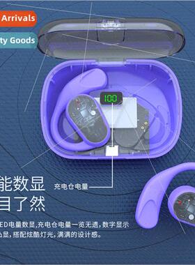 New OWS wireless sports bluetooth headset charging compartme