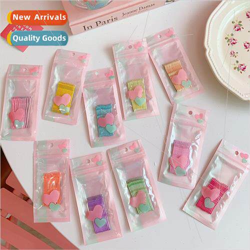 Japan Korea soft cute hair clip variegated styling lacquer o