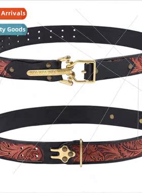 Handmade retro casual hundred cavalry belt knight belt knigh