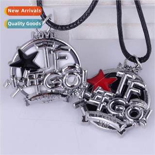 tfboys family logo alloy pendant couple pendant