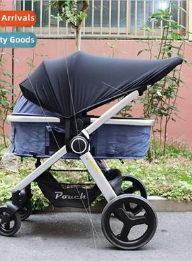 UPF50 Anti-UV Stroller Sun Shade Stchy Breathable Stroller S