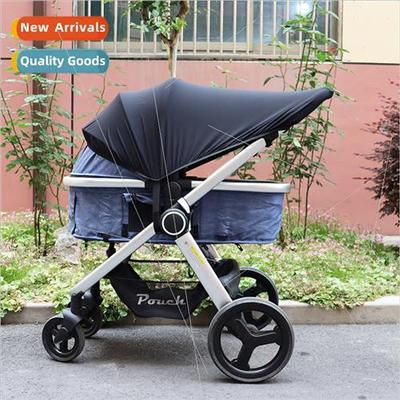 UPF50 Anti-UV Stroller Sun Shade Stchy Breathable Stroller S