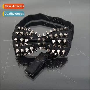 CasualClassic Black Punk Men Tie TieBusiness StyleBow Bow