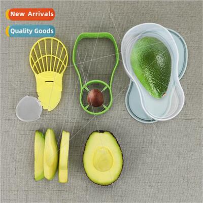 Avocado fruit cutter kitchen half storage preservation box 3