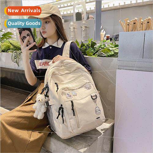 Large-capacy multi-pocket schoolbag female shoulder bag comp