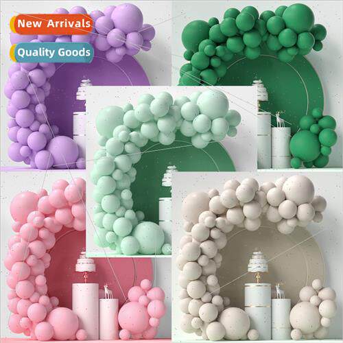New macaron solid colour balloon chain set wedding wedding r