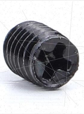 black cross slot tip machine meter screws set screws M2 M2.5