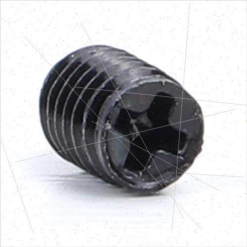 black cross slot tip machine meter screws set screws M2 M2.5