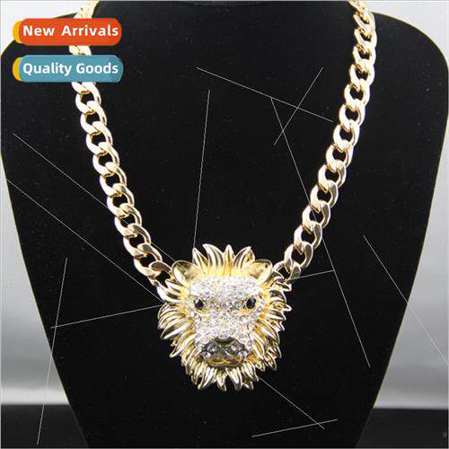 Europe Hip Hop Hip Hop Necklace Pendant  Zinc Alloy Diamonds