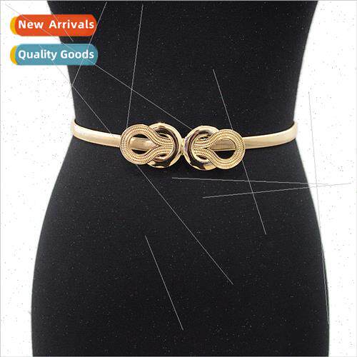Women Belt Hundreds Decorative Waist Corset Metal Spring Cha