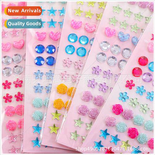 Girls gemstone stickers children princess diamond stickers s