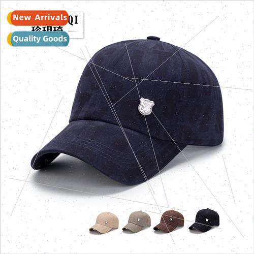 spring fall dark flower letters baseball cap men cotton sun