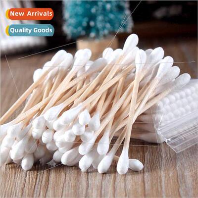Natural Birch Cotton Swabs Hygienic Cotton Wood Swabs Beauty