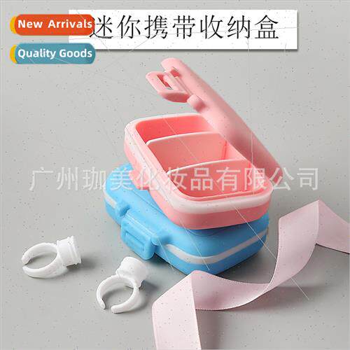 Embroidery semi-permanent sealed storage jar ring color cup