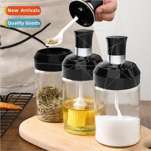 Moisture-proof spice box glass household combination spice b