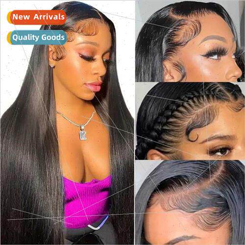 Europe Ladies Fashion Wigs Front Lace Medium Length Chemical