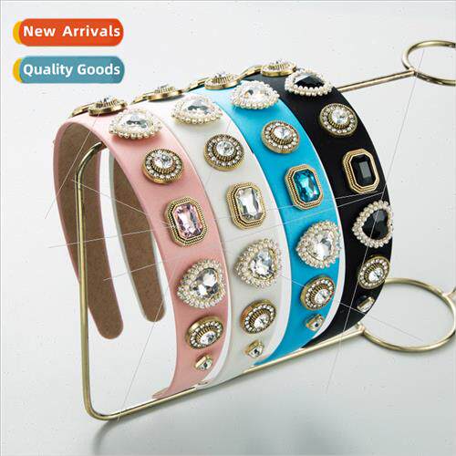 Europe women hair bands vintage court versatile headdress ge