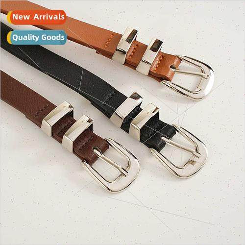 Premium sense retro small belt ladies ins hundred matching j