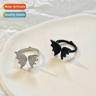 Fashion large butterfly ring retro opening adjustable popula