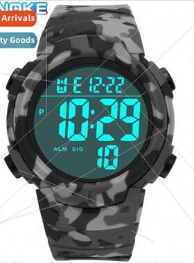 Men students sports electronic watch multifunctional waterpr
