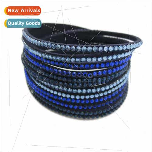 Europe Fashion Jewelry Multi-layer Korean velvet diamonds br