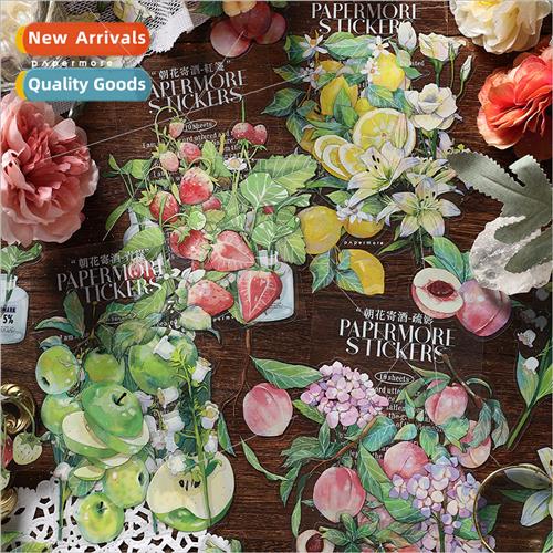 PET sticker packs flowers send wine plants flowers handbook