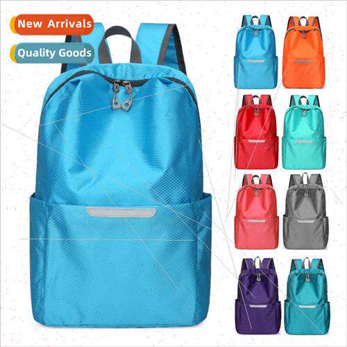 Spring new outdoor sports backpack simple shopping travel mu