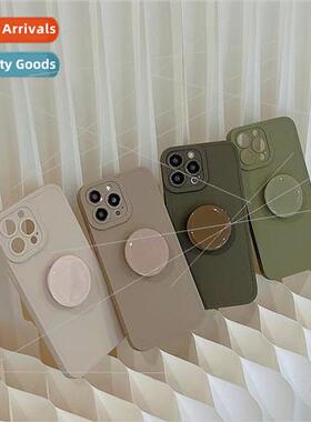 Simple solid color stand model IPhone14/13ProMax Apple 13/12