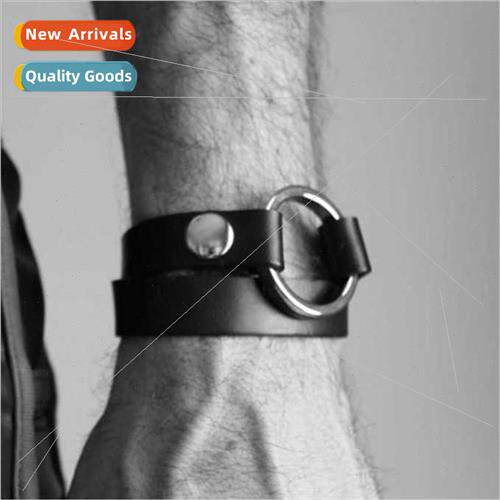 Fashion Leather Bracelet Men Bracelet Collar Wearing