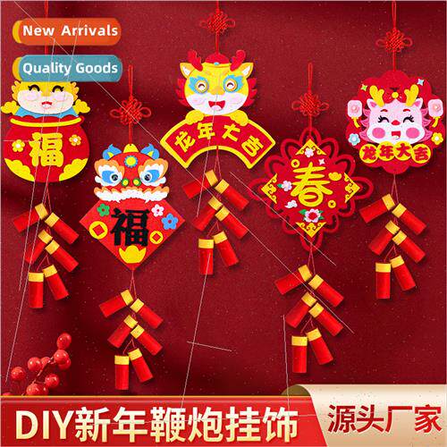 New Year handmade DIY hanging decorations firecrackers Sprin