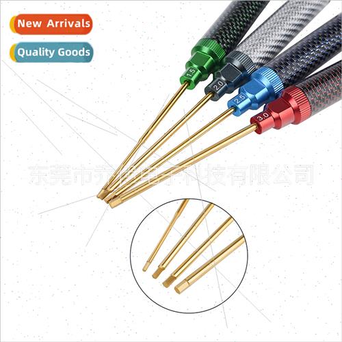 4 Pcs Carbon Fiber Hexagon Screwdriver Set 1.5 2.0 2.5 3.0mm