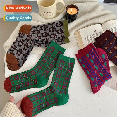 Double needle double road 2023 new tide  retro high-grade de