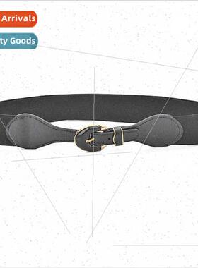 Women Europe ladies belt fashion casual decorative PU imatio