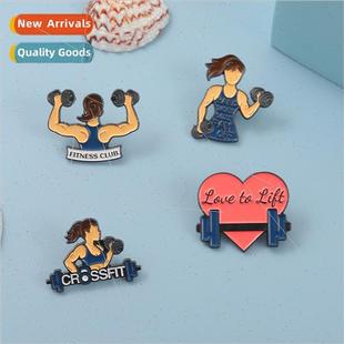 Europe Uned States creative bodybuilding girl barbell weight