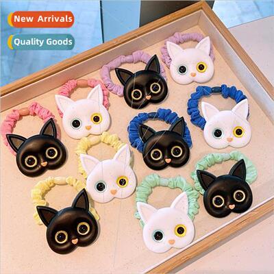 Korea new cute cat hair rope colorful small intestine cloth