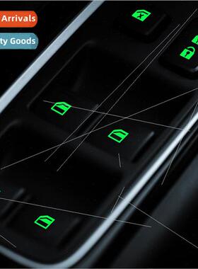 Window sticker lifter modification sticker glass fluorescent