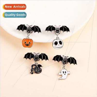 Halloween pumpkin dark jewelry brooch personaly simple punk