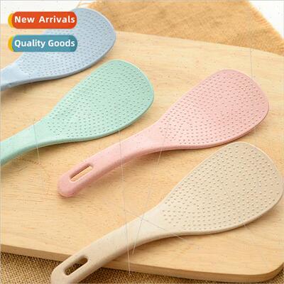 Wheat straw lovely -stick rice spoon serving rice spoon crea