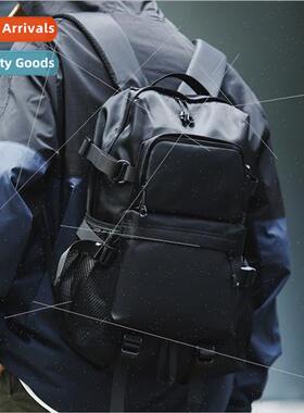 Fashion solid color junior men shoulder bags large capacy ny