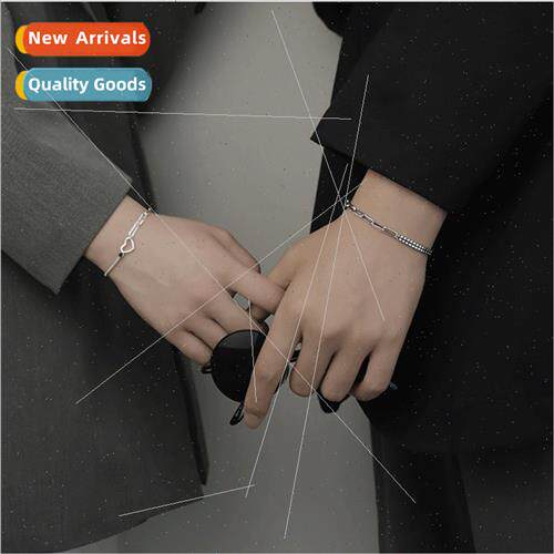 Intended couple bracelet sweet simple plain chain bracelet h