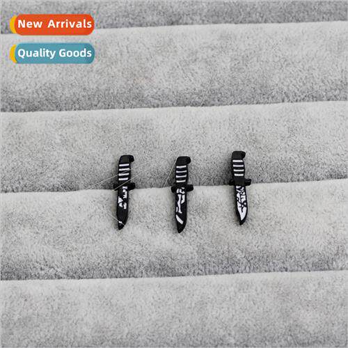 Europe Uned States fashion new retro punk black dagger stude